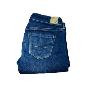 American Eagle stretch skinny jeans women size 4